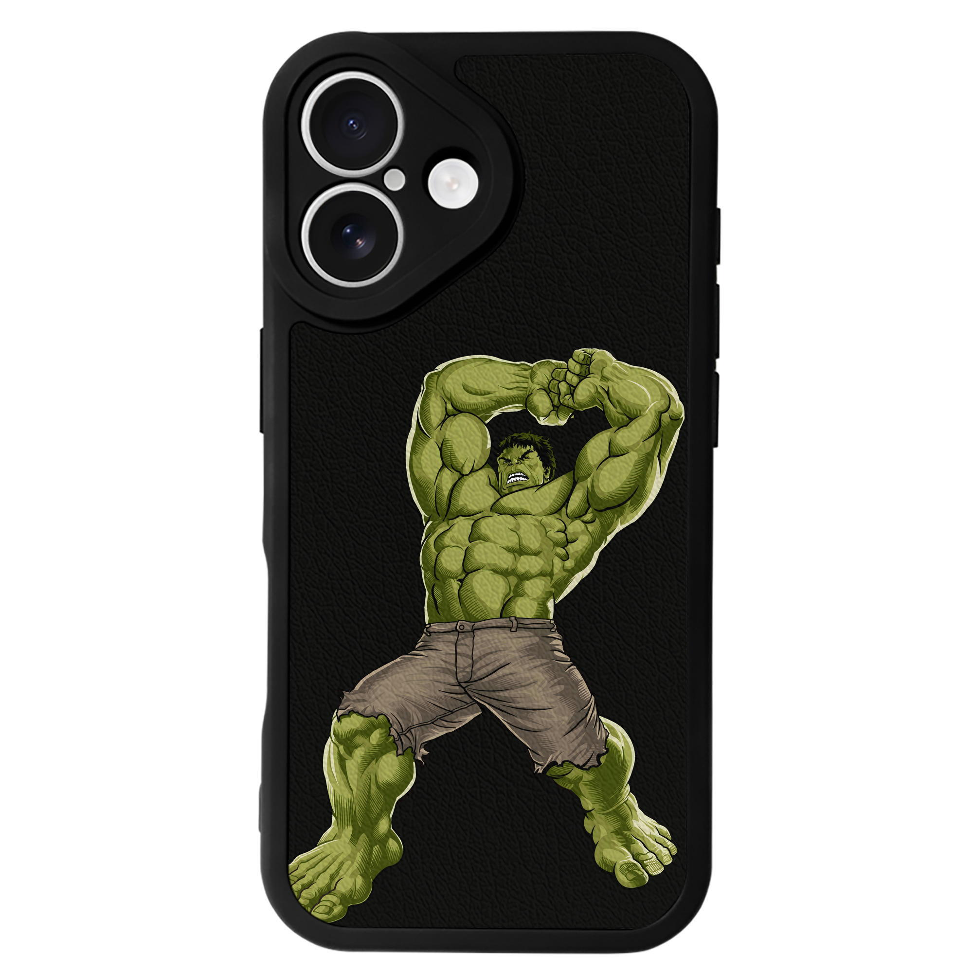 （画像用） アベンジャーズ The Avengers 【iPhone 16シリーズ対応】シリコンスマホケース（レザー調） 材質：シリコン